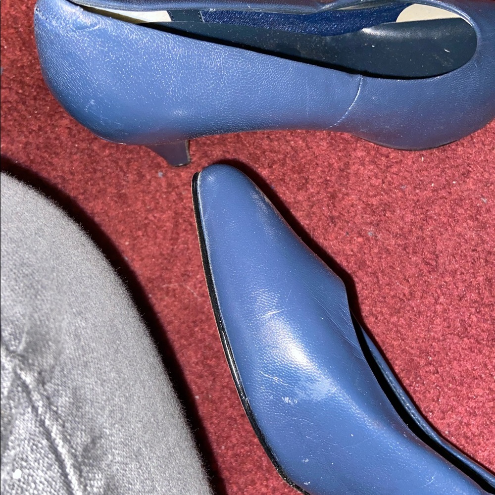 Navy Blue Heels